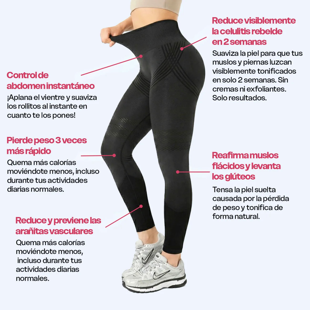 LEGSHAPERS™ | Leggings Potenciadoras del Metabolismo 3D