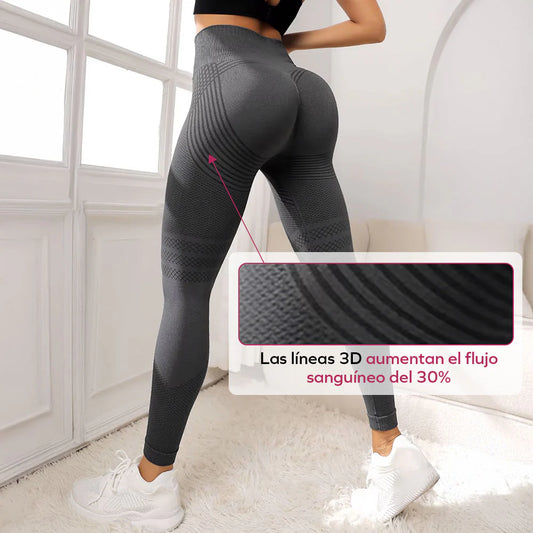 LEGSHAPERS™ | Leggings Potenciadoras del Metabolismo 3D - Gris